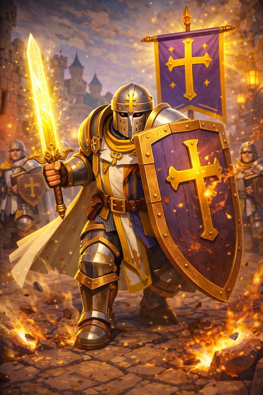Commander Aldric Vane concept art